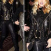 Women's Black Moto Style Genuine Leather Motorcycle Slim fit Biker Jacket - Image 2